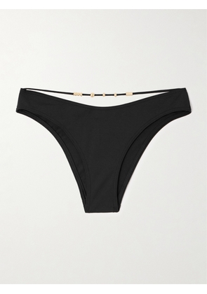 Eres - Trésor Lava Cutout Embellished Bikini Briefs - Black - FR 36,FR 38,FR 40,FR 42,FR 44