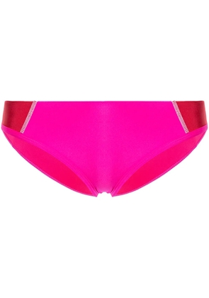 Duskii Ella two-tone bikini bottom - Red