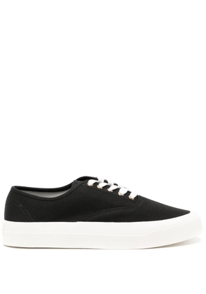 Maison Kitsuné lace-up sneakers - Black
