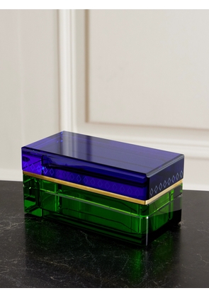 Reflections Copenhagen - Crystal Trinket Box - Green - One size