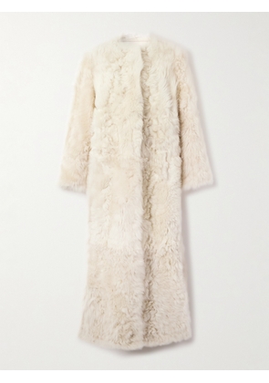 Yves Salomon - Shearling Coat - White - FR 34,FR 36,FR 38,FR 40,FR 42,FR 44