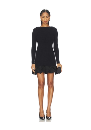 ASTR the Label Carlene Sweater Dress in Black. Size L. Also in M, S, XS.