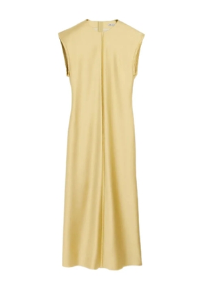 AMI Paris sleeveless midi dress - Yellow