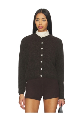 American Vintage Vitow Cardigan in Brown. Size L. Also in M, S.