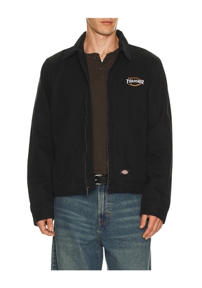 Dickies x Thrasher Jacket in Black. Size M. Also in S.