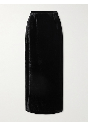 BERNADETTE - Velvet Maxi Skirt - Black - FR 34,FR 36,FR 38,FR 40,FR 42,FR 44,FR 46