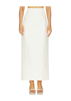 Clea Morgan Skirt in Ivory. Size L. Also in M, S, XS.