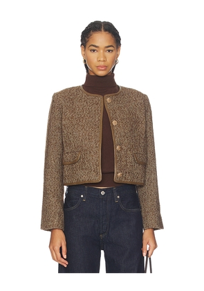 ASTR the Label Chiara Jacket in Brown. Size L. Also in M, S, XL, XS.