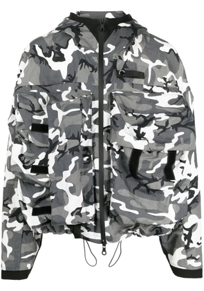 Mostly Heard Rarely Seen camouflage-print logo-embroidered jacket - Multicolour