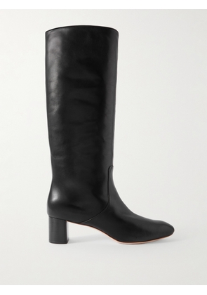 Loeffler Randall - Gia Leather Knee Boots - Black - US5,US6,US7,US8,US9,US10,US11,US12