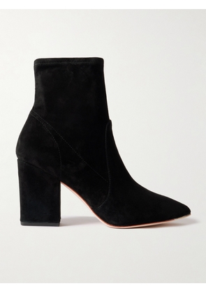 Loeffler Randall - Isla Suede Ankle Boots - Black - US5,US6,US7,US8,US9,US10,US11,US11.5,US12