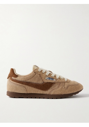 Autry - Windspin Two-tone Calf Hair Sneakers - Brown - IT35,IT36,IT37,IT38,IT39,IT40,IT41,IT42