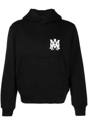 AMIRI MA core logo-print hoodie - Black