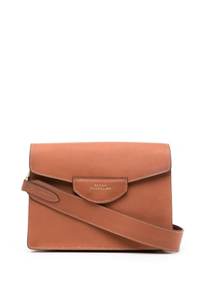 Sarah Chofakian Amsterdam leather satchel bag - Brown