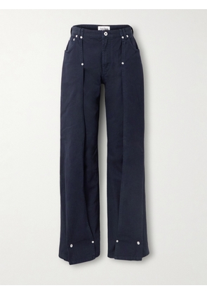 Jean Paul Gaultier - High-rise Tapered Jeans - Blue - 24,25,26,27,28,29,30