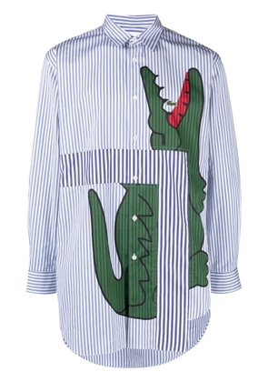 Comme Des Garçons Shirt x Lacoste graphic-print shirt - White