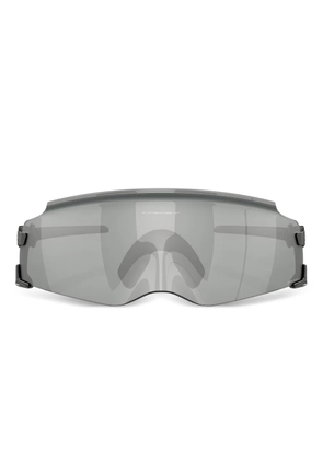 Oakley shield-frame sunglasses - Black