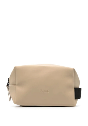 Rains zip-up wash bag - Neutrals