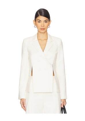 Alexis Joaquin Jacket in Ivory. Size L. Also in M, S, XL, XS.
