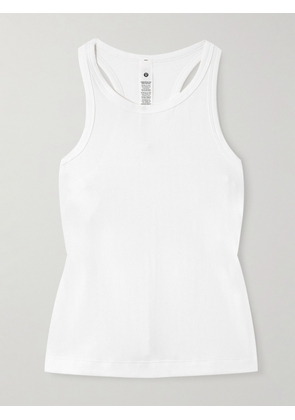 lululemon - Align™ Waist-length Racerback Nulu™ Tank - White - US2,US4,US6,US8,US10,US12