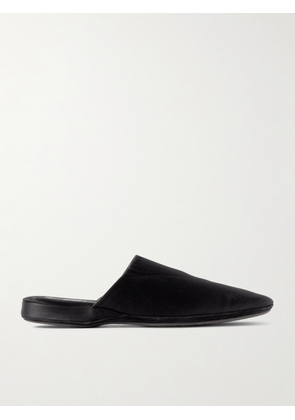 Calvin Klein Collection - Hugh Satin Mules - Black - IT36,IT37,IT38,IT39,IT40,IT41