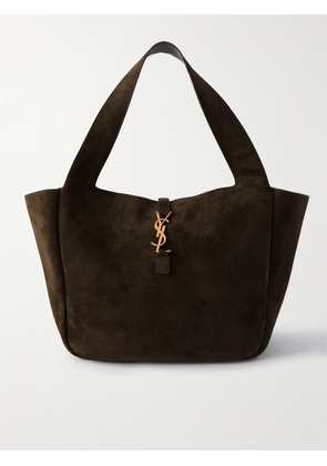 SAINT LAURENT - Le 5 À 7 Bea Suede Tote - Green - One size