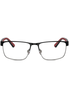 Polo Ralph Lauren rectangle frame glasses - Black