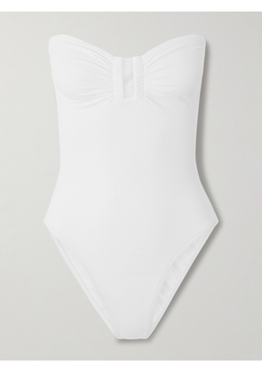 Eres - Les Essentiels Cassiopée Bandeau Swimsuit - White - FR 38,FR 40,FR 42,FR 44,FR 46