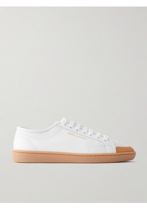 SAINT LAURENT - Gym Leather Sneakers - White - EU 36,EU 37,EU 37.5,EU 38,EU 38.5,EU 39,EU 40