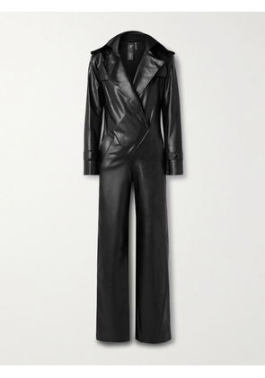 Norma Kamali - Double-breasted Jumpsuit - Black - xx small,x small,small,medium,large,x large