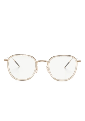 Oliver Peoples TK-9 round-frame glasses - Gold