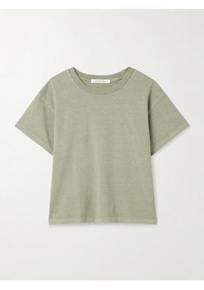 SLVRLAKE - Square Cotton-jersey T-shirt - Green - x small,small,medium,large,x large