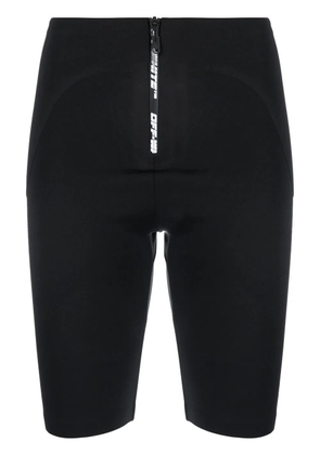 Off-White logo-print shorts - Black