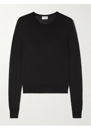 SAINT LAURENT - Wool Sweater - Black - XS,S,M,L