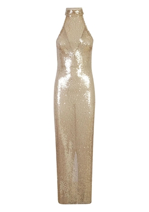 The New Arrivals Ilkyaz Ozel Mariacarla midi dress - Neutrals