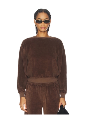 Citizens of Humanity Vintage Crewneck in Cognac. Size L. Also in M, S, XL, XS.