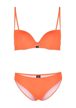 Ea7 Emporio Armani logo-print bikini set - Orange