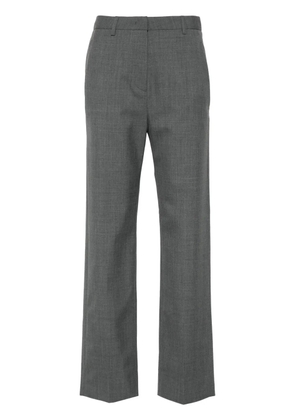 Valentino Garavani virgin-wool straight trousers - Grey
