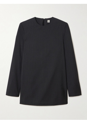 TOTEME - Wool Blouse - Gray - DK32,DK34,DK36,DK38,DK40