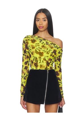 AFRM Barry Top in Yellow. Size L. Also in M, S, XL, XS, XXS.