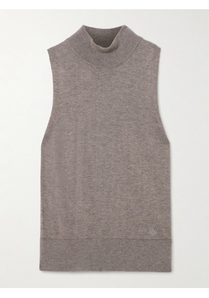 Varley - Neilsen Knitted Turtleneck Tank - Brown - xx small,x small,small,medium,large,x large