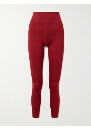Varley - Always Warm Stretch-jersey Leggings - Red - xx small,x small,small,medium,large,x large
