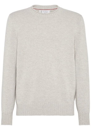 Brunello Cucinelli cashmere jumper - Grey