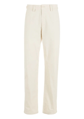 Osklen mid-rise stretch-cotton trousers - Neutrals