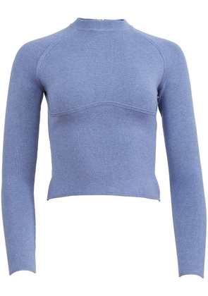 Fleur Du Mal underbust sweater - Blue