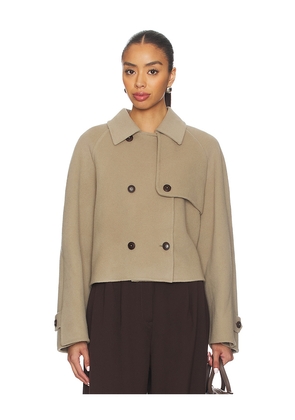 CLOSED Cropped Trench in Beige. Size L. Also in M, S.