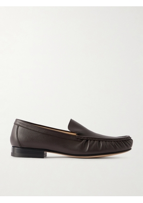 Manolo Blahnik - Leonda Leather Loafers - Brown - IT35,IT36,IT36.5,IT37,IT37.5,IT38,IT38.5,IT39,IT39.5,IT40,IT40.5,IT41,IT41.5,IT42,IT43