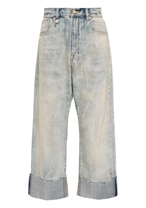 R13 Cuffed X-Boyfriend jeans - Blue