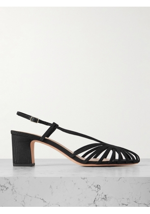 Loeffler Randall - Priscilla Moiré Sandals - Black - US5,US6,US7,US8,US9,US10,US11,US12