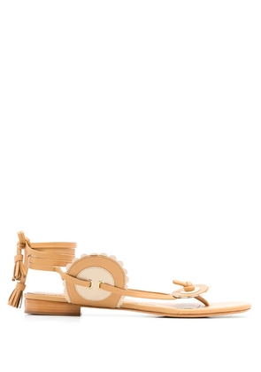 Sarah Chofakian Life Style sandals - Yellow